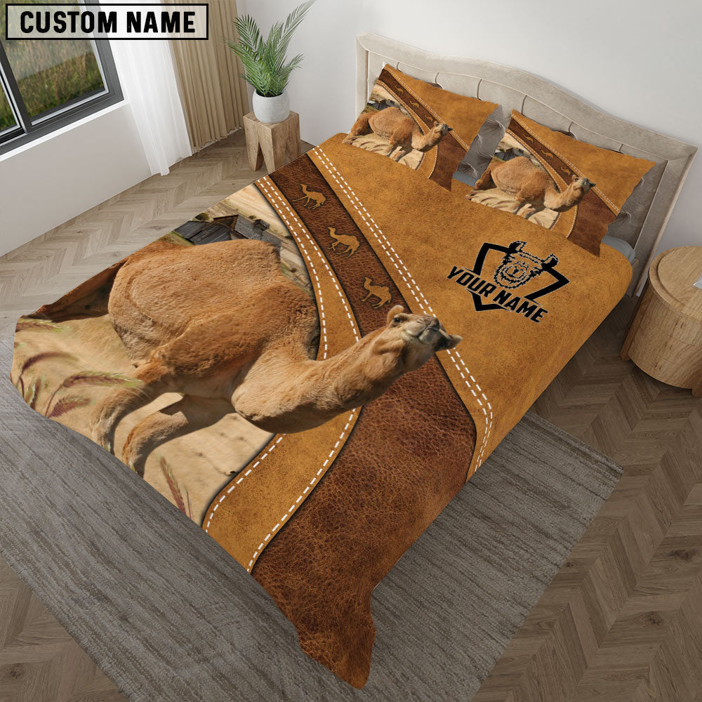 Custom Name Camels Bedding set