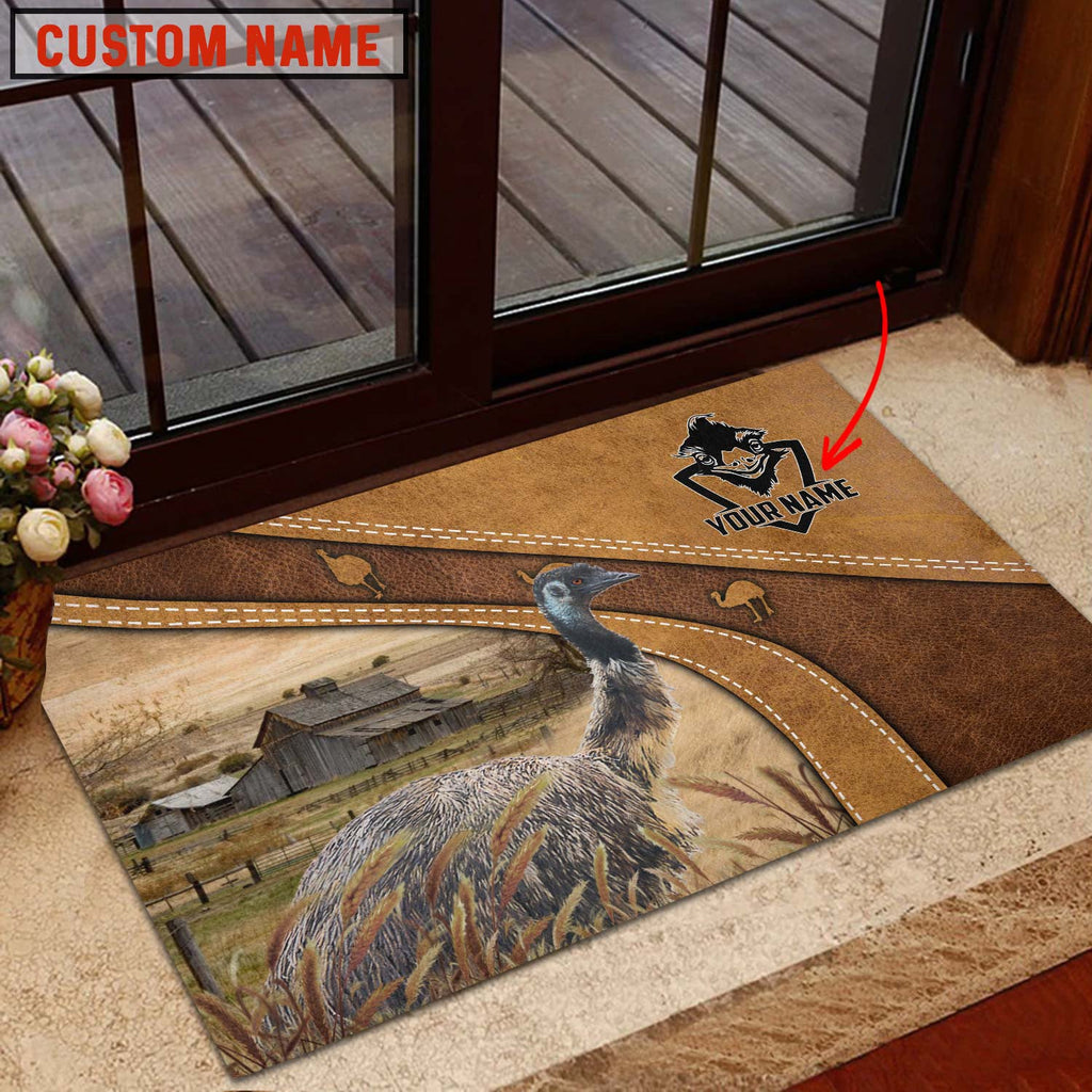 Emu Personalized - Welcome Brown Doormat