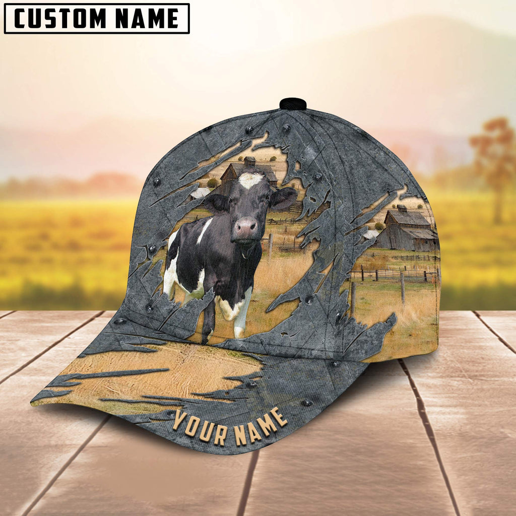 Holstein Customized Name Cap