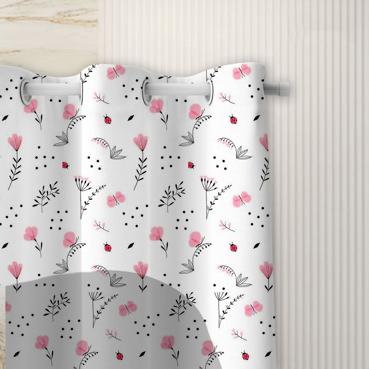 Sheep Flower 3D Shower Curtain