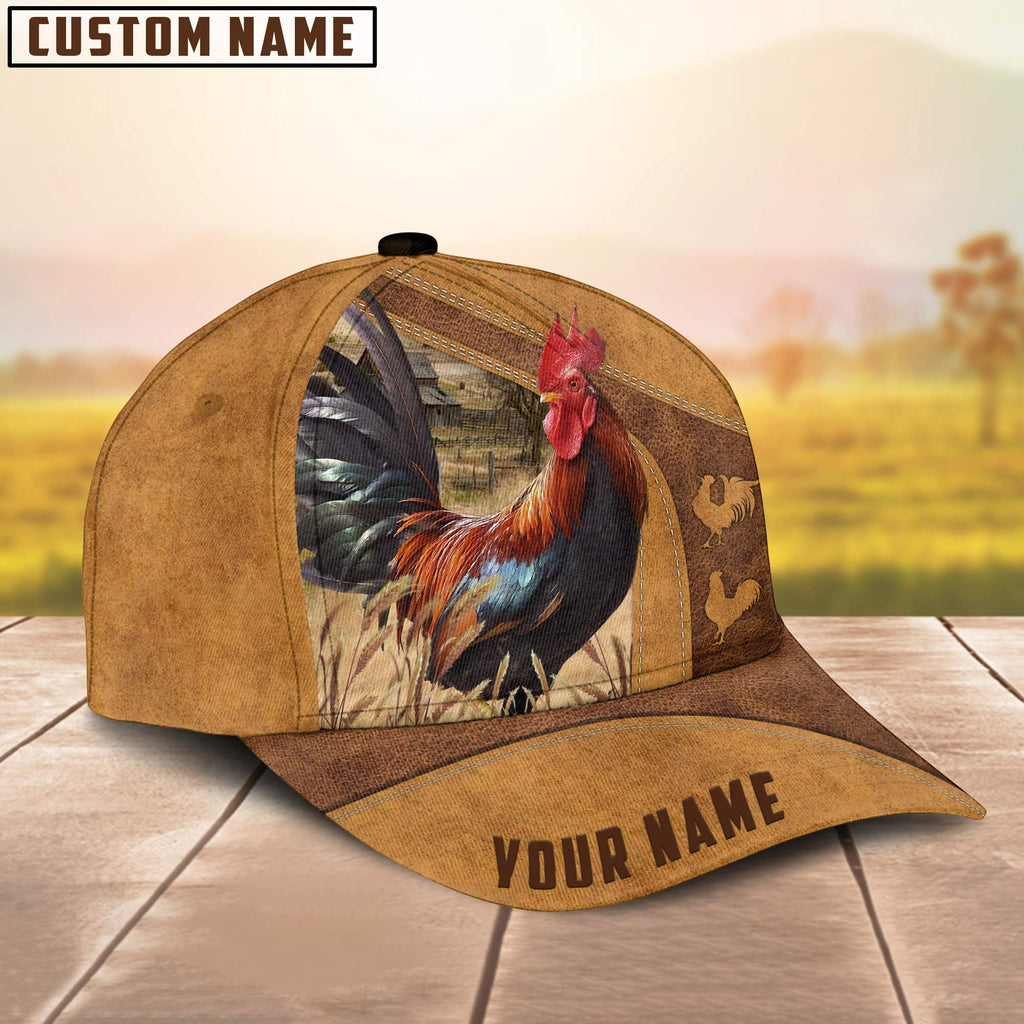 Custom Name Chicken Cap