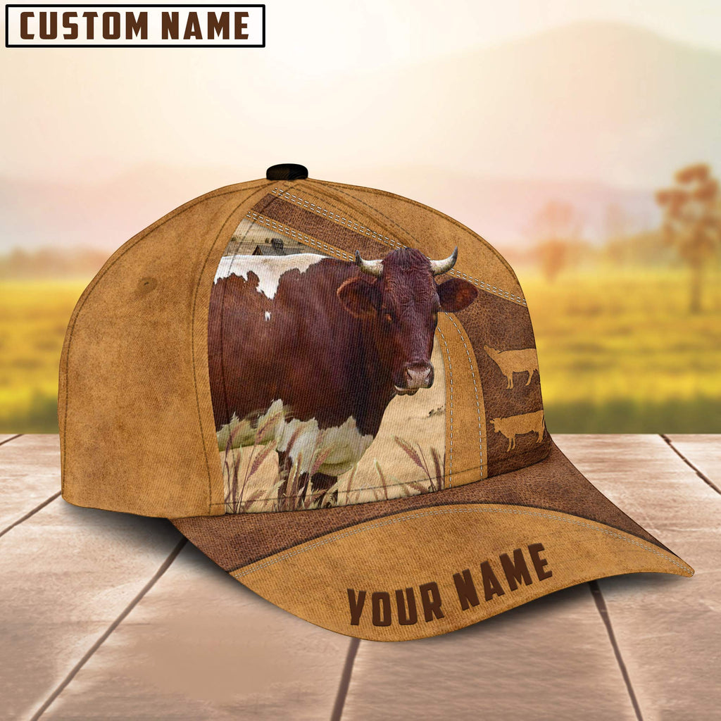 Personalized Name Pinzgauer Cattle Cap
