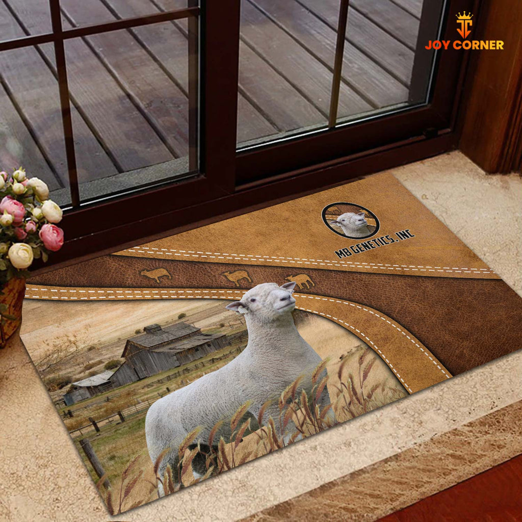 Southdown Ram For Customer- Welcome  Doormat