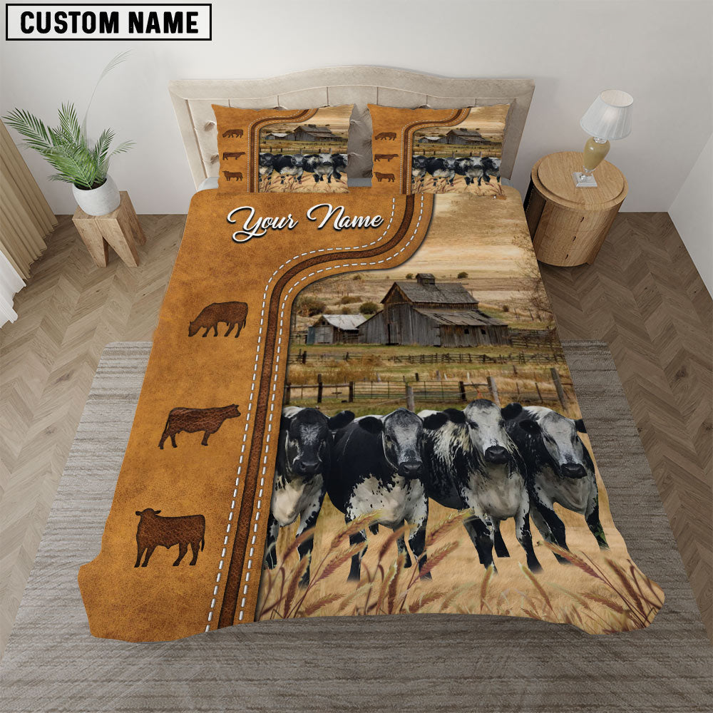 Speakle Park On The Farm Personalized Name Bedding Set