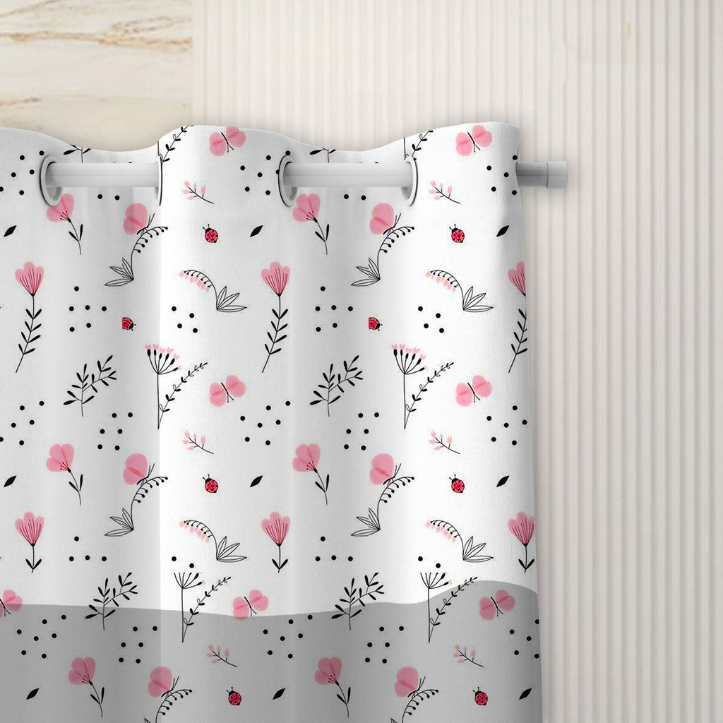 Speckle Park Flower 3D Shower Curtain