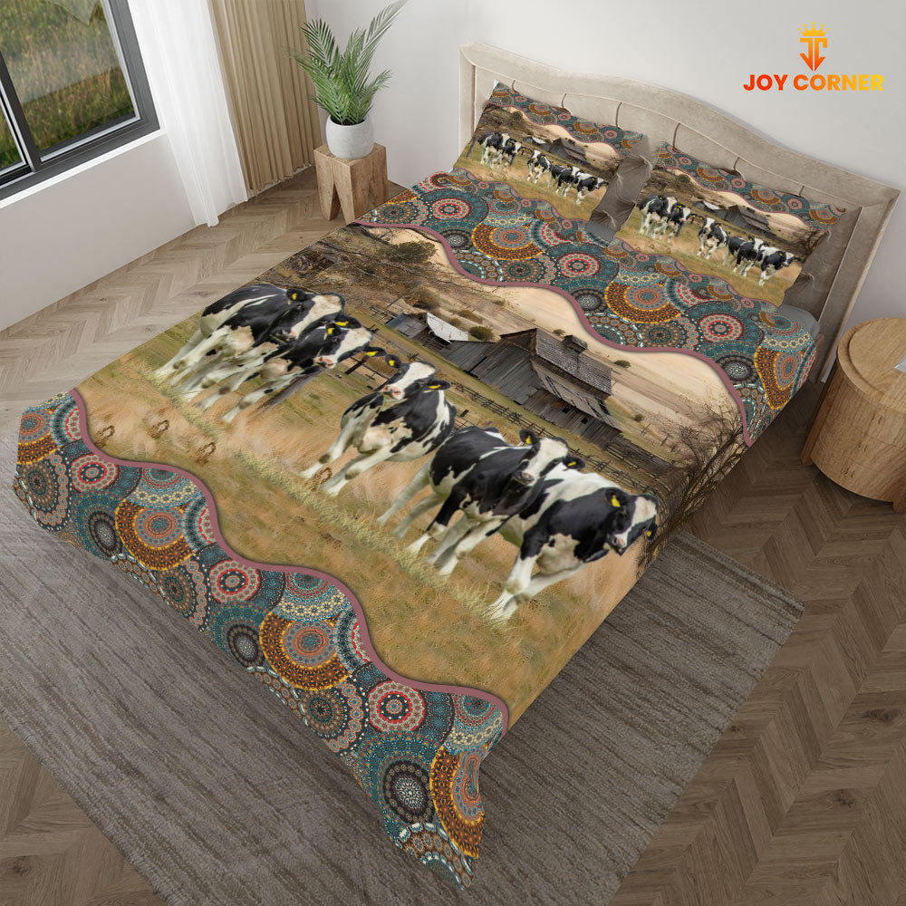 Holstein Vintage 3D Bedding Set