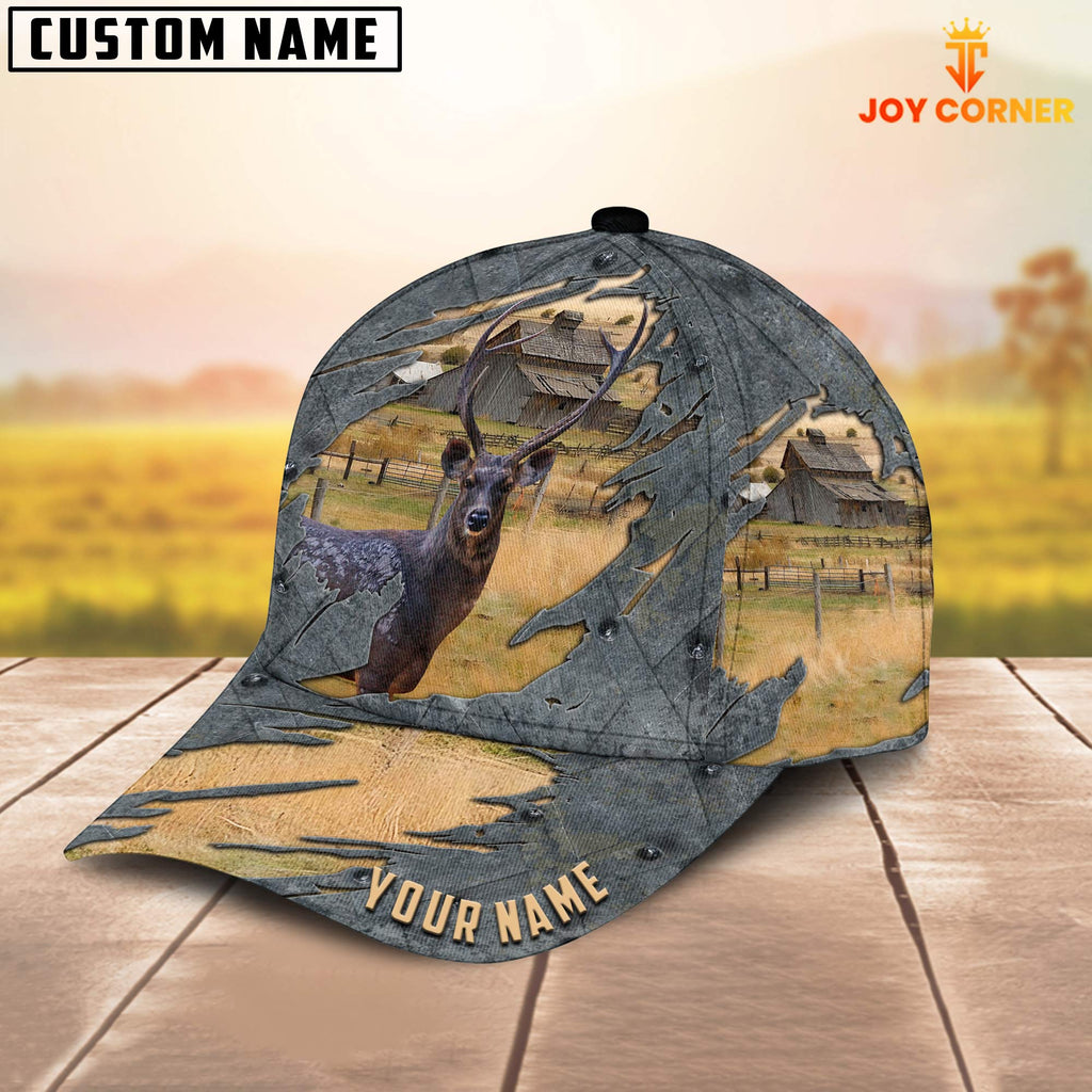 Sambar Deer Customized Name Cap