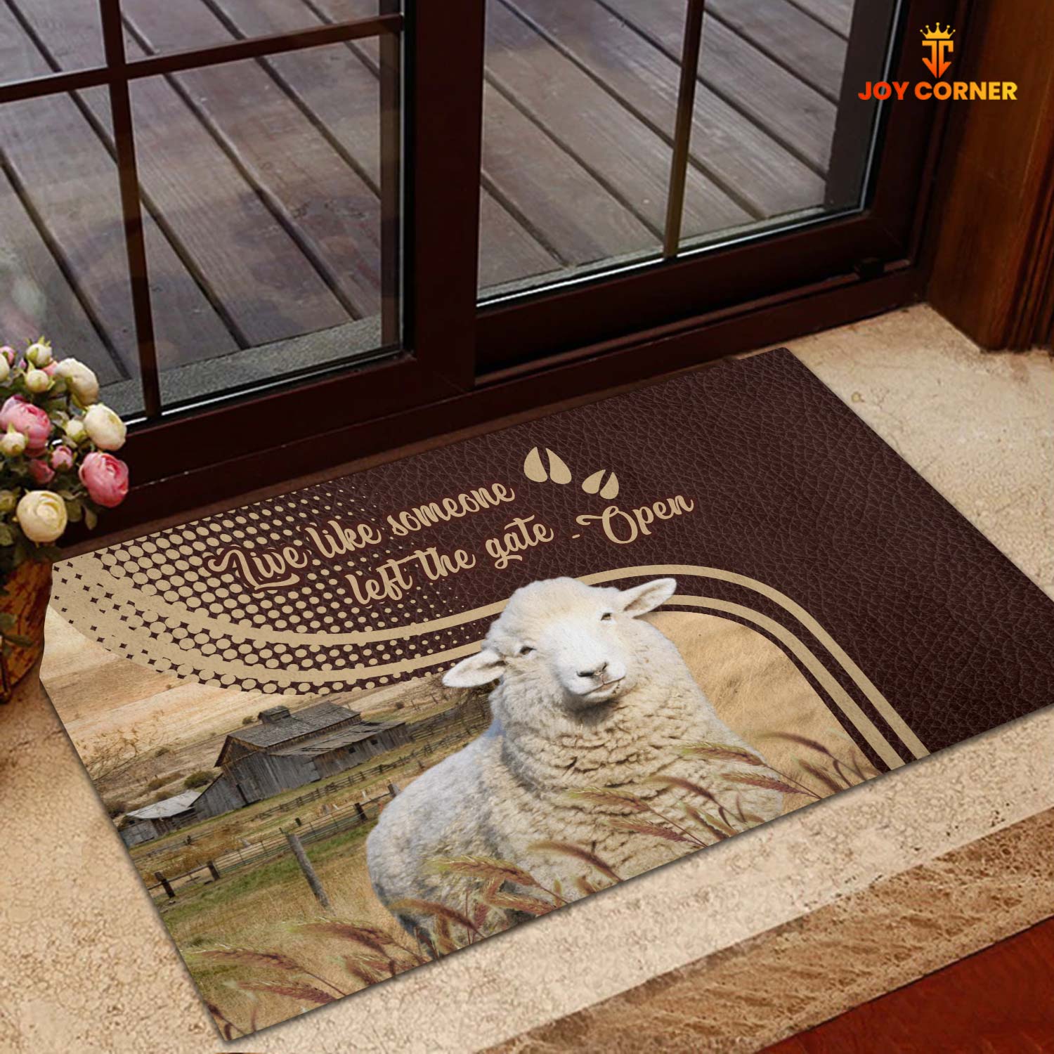 Sheep Live Like Someone Left The Gate Open Doormat
