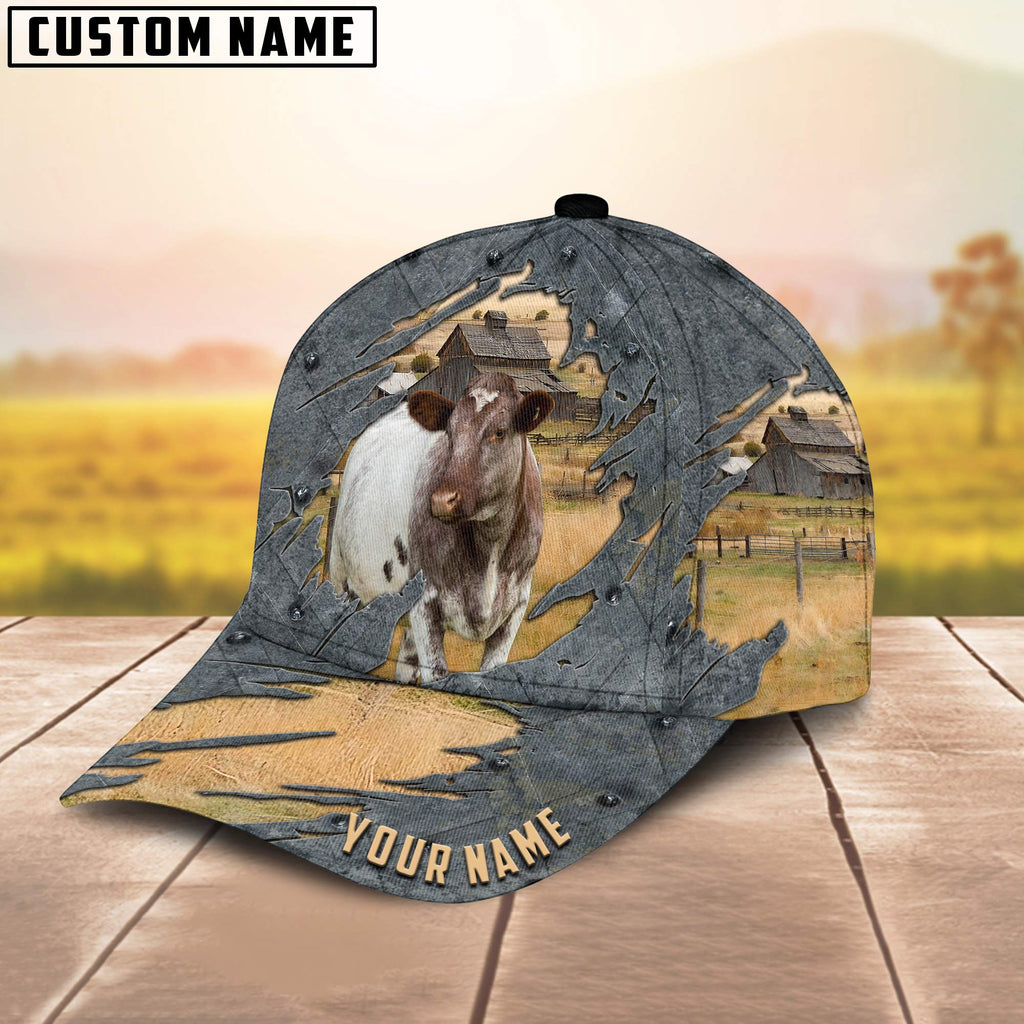 Shorthorn Customized Name Cap