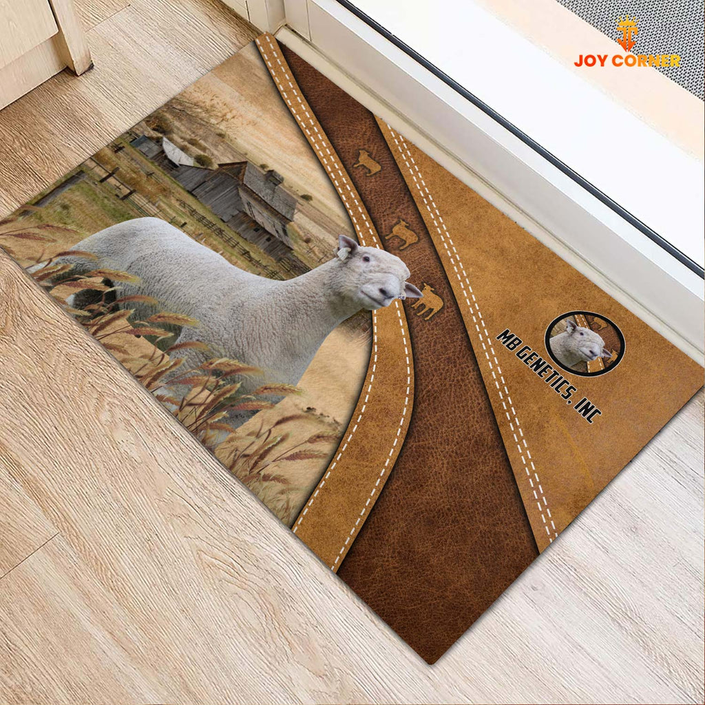 Southdown Ram For Customer- Welcome  Doormat
