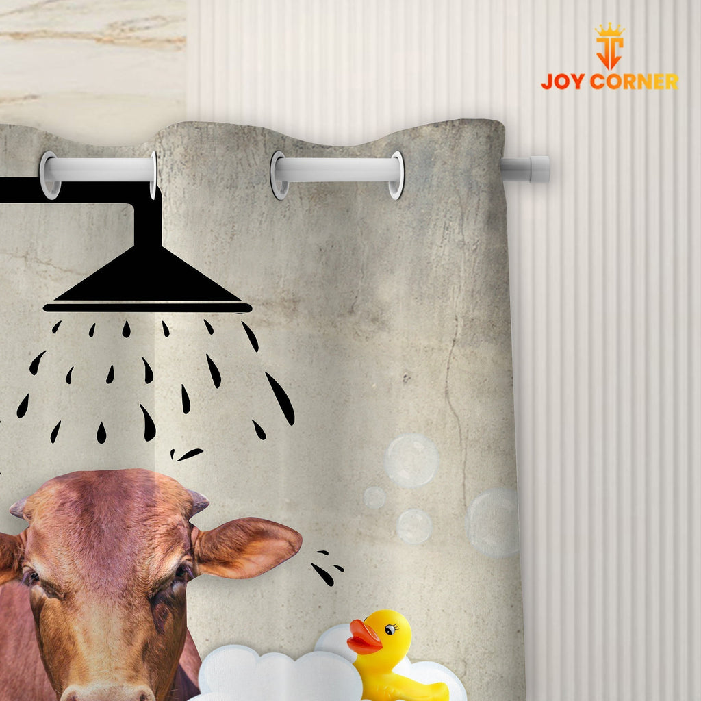 Beefmaster I Don't Sing In The Shower 3D Shower Curtain