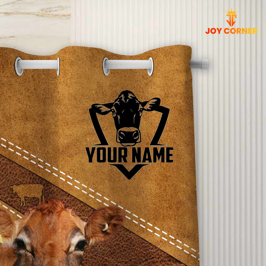 Custom Name Jersey Pattern Shower Curtain