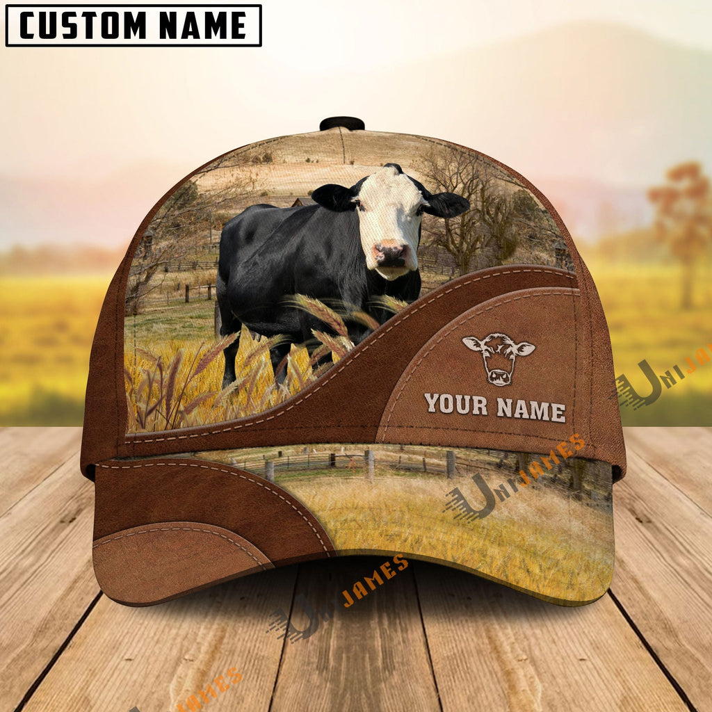 Black Baldy Farm Living Pattern Customized Name Cap