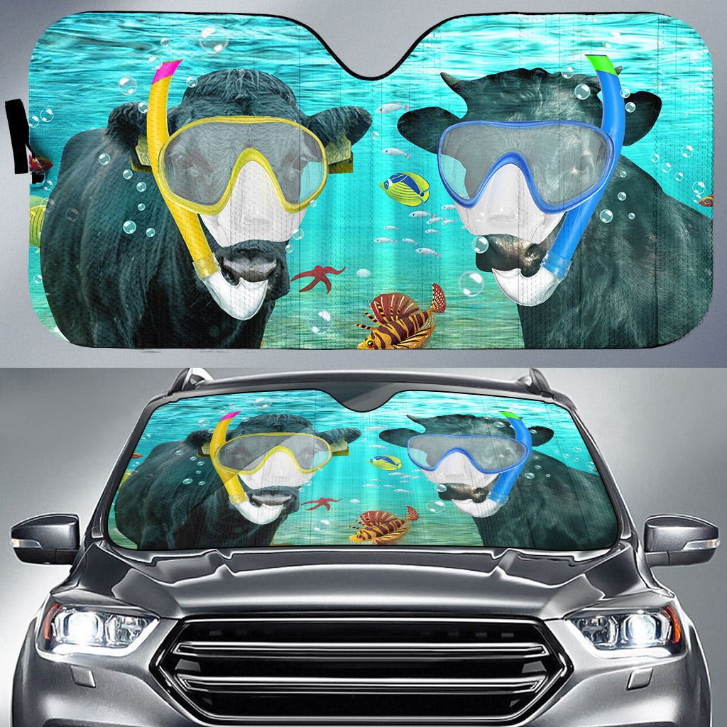 Dexter Diving All Over Printed 3D Sun Shade