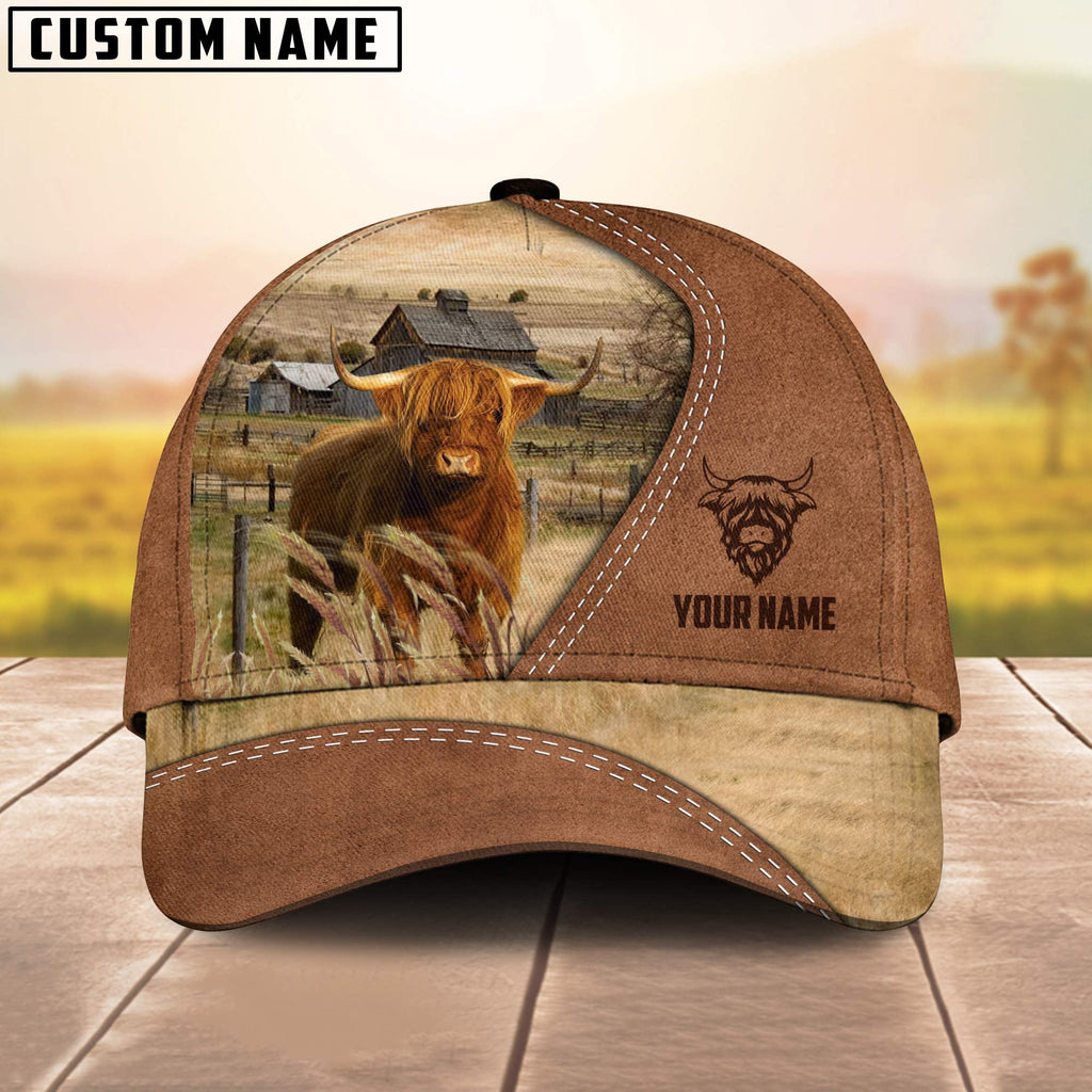 Highland Customized Name Brown Cap
