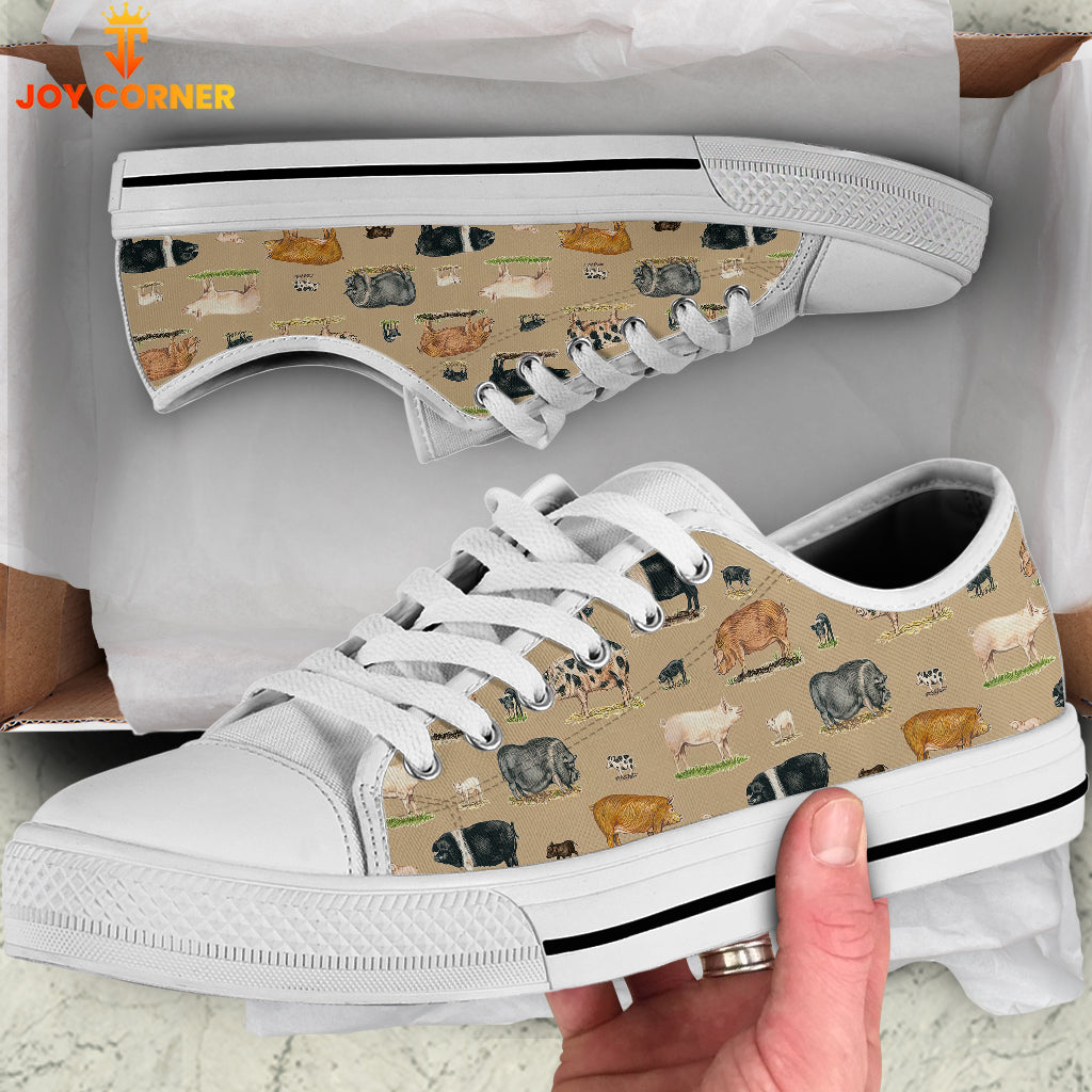 Pig Pattern Shoes