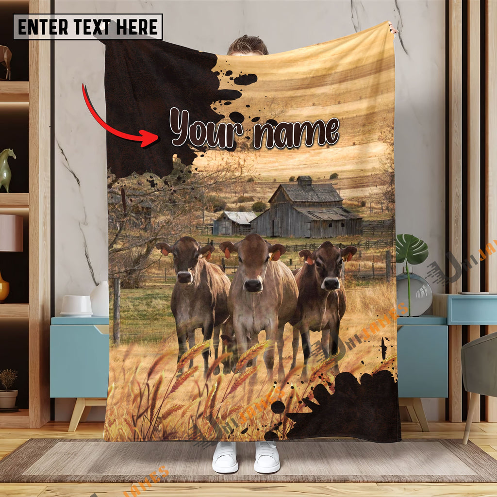 Personalized Name Diligent Jersey Blanket