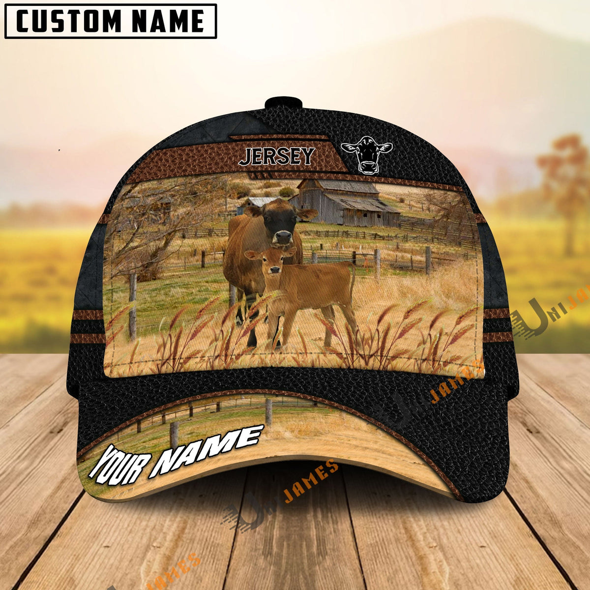 Jersey Family Customized Name Cap