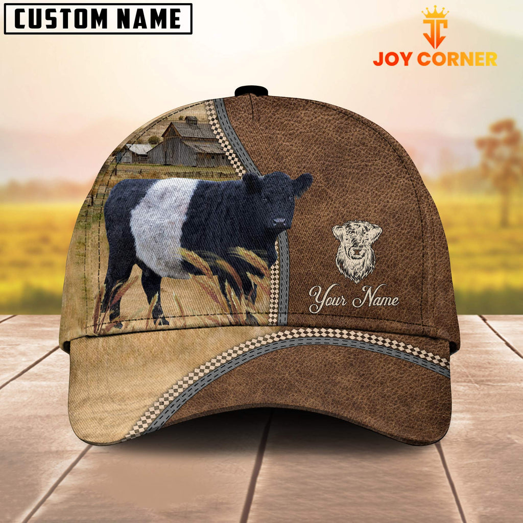 Personalized Name Belted Galloway Farming Cap