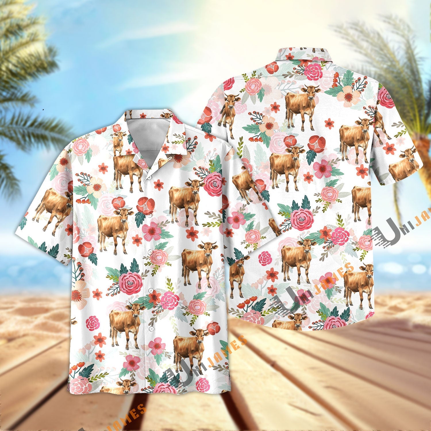 Jersey Fresh Summer 3D Hawaiian Shirt