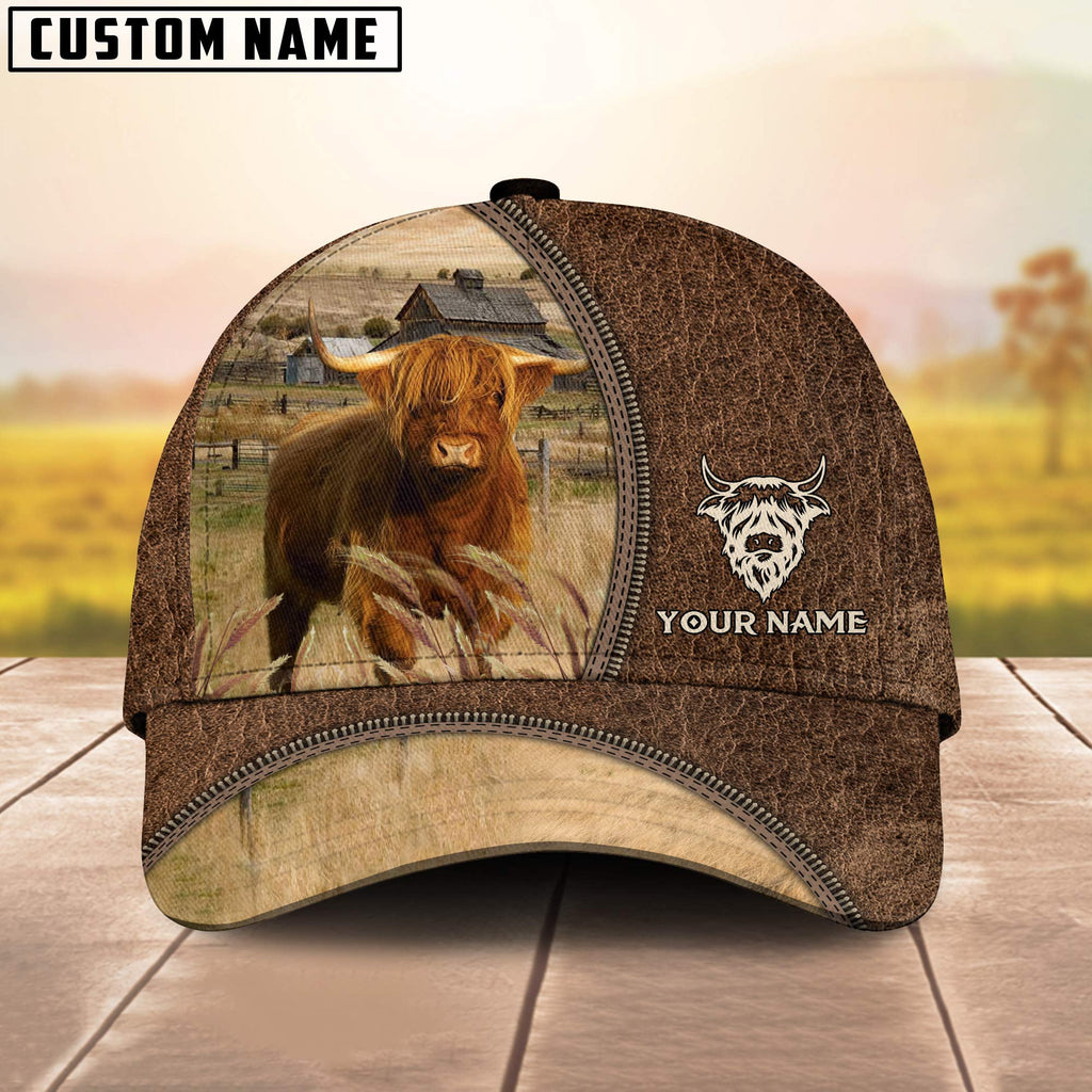 Highland Farming Personalized Name Cap