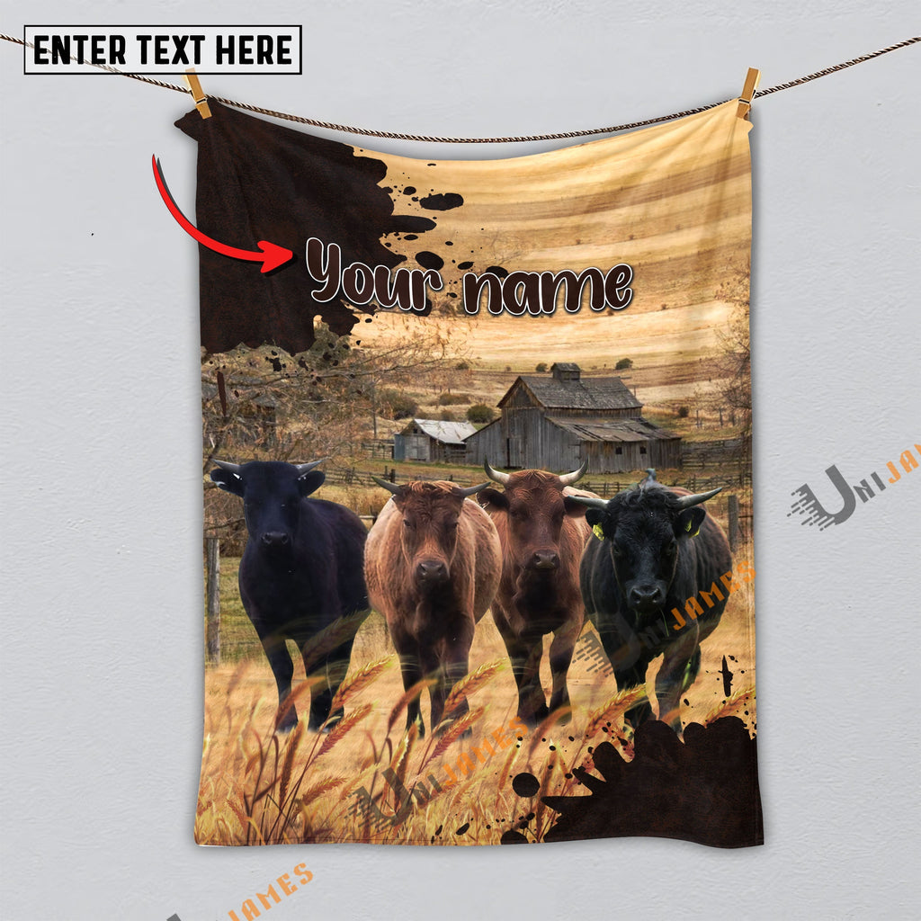 Personalized Name Diligent Dexter Blanket