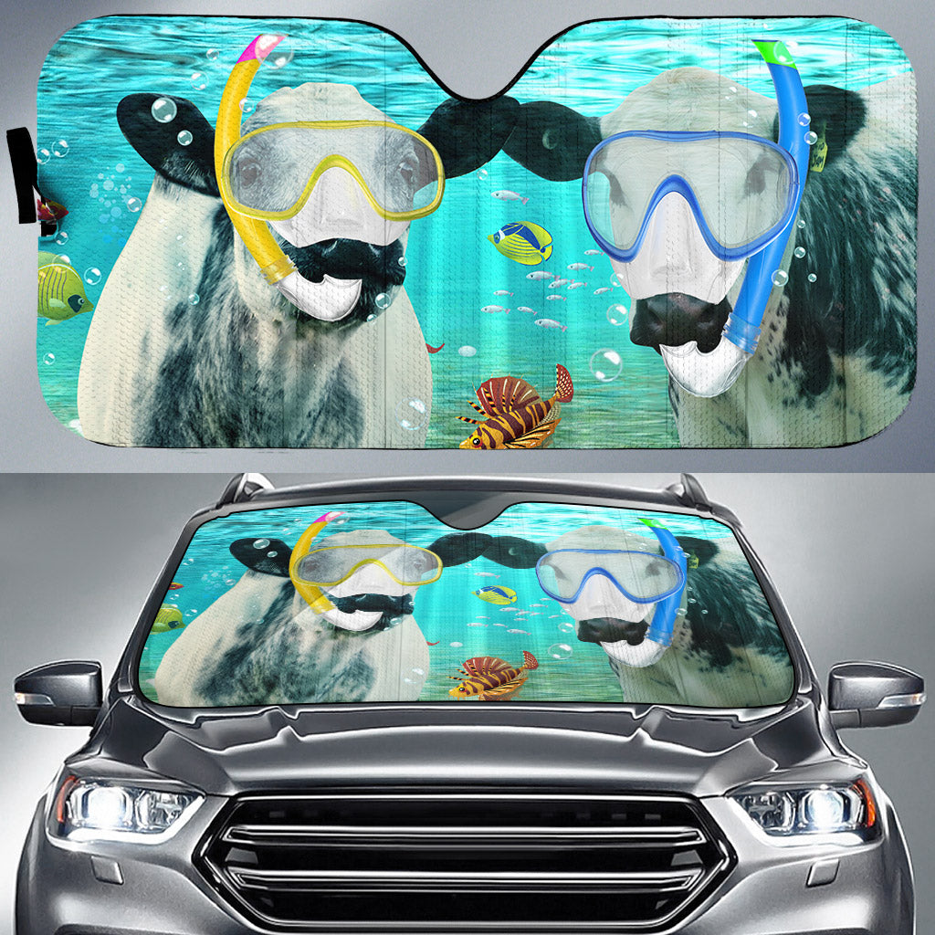 Speckle Park Diving All Over Printed 3D Sun Shade