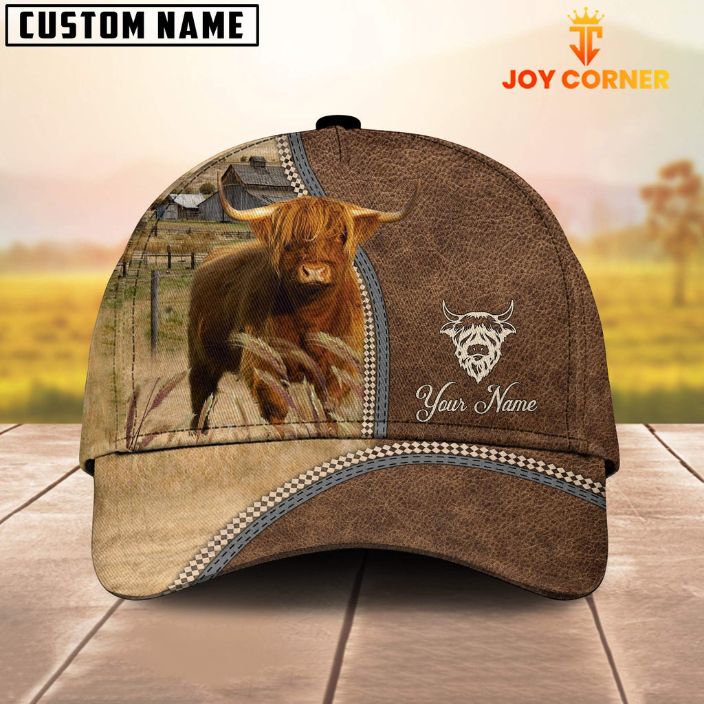 Personalized Name Highland Farming Cap