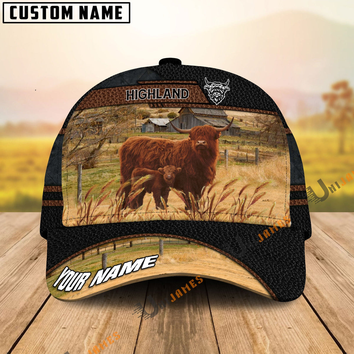 Highland Family Customized Name Cap