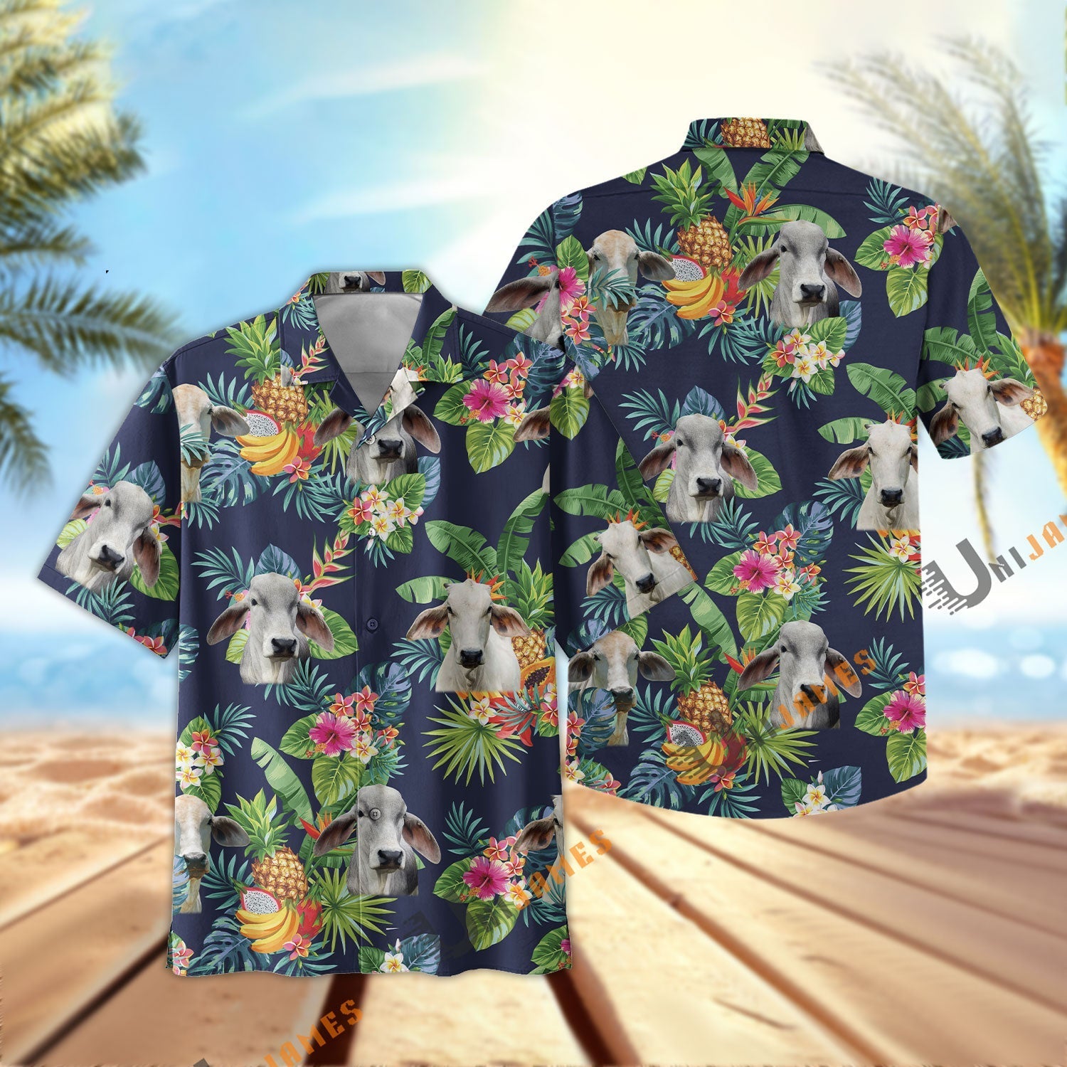 Brahman Fruit Summer Hawaiian Shirt