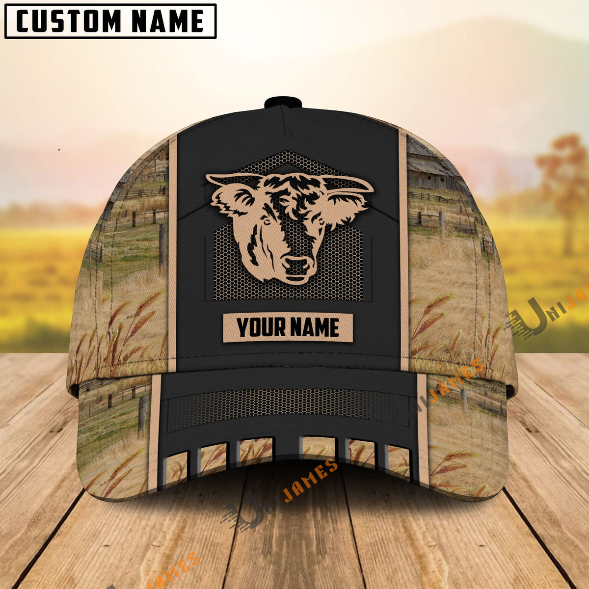 Dexter Cattle Customized Name Cap