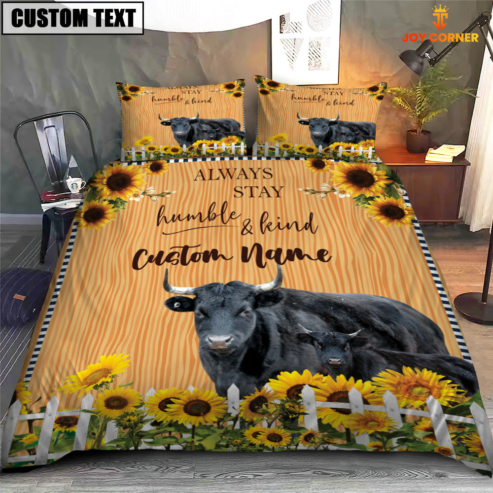 Dexter Stay Humble And Kind Custom Name Bedding Set