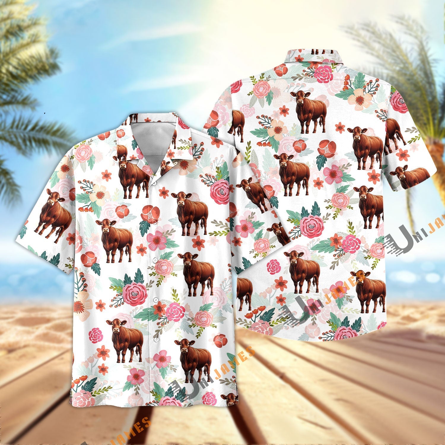 Beefmaster Fresh Summer 3D Hawaiian Shirt