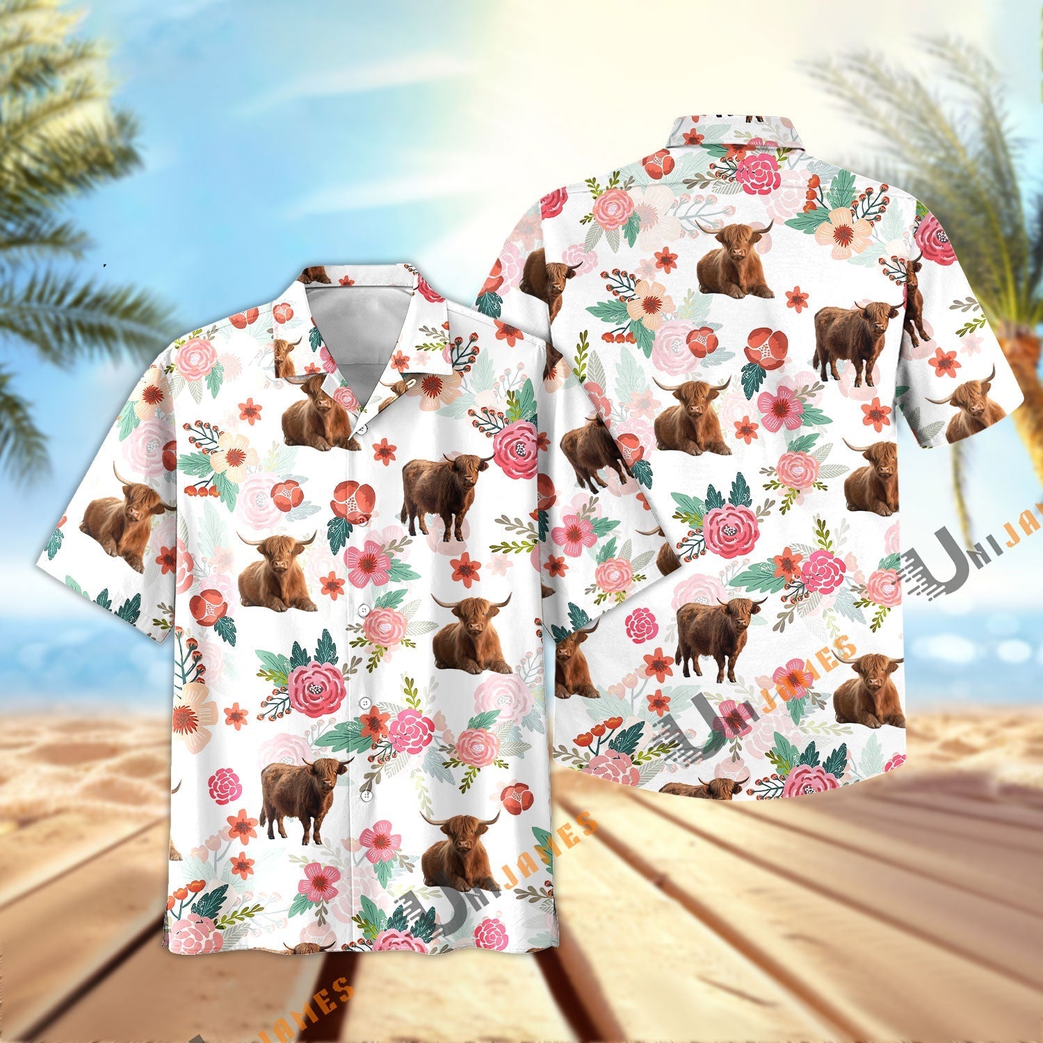 Highland Fresh Summer 3D Hawaiian Shirt