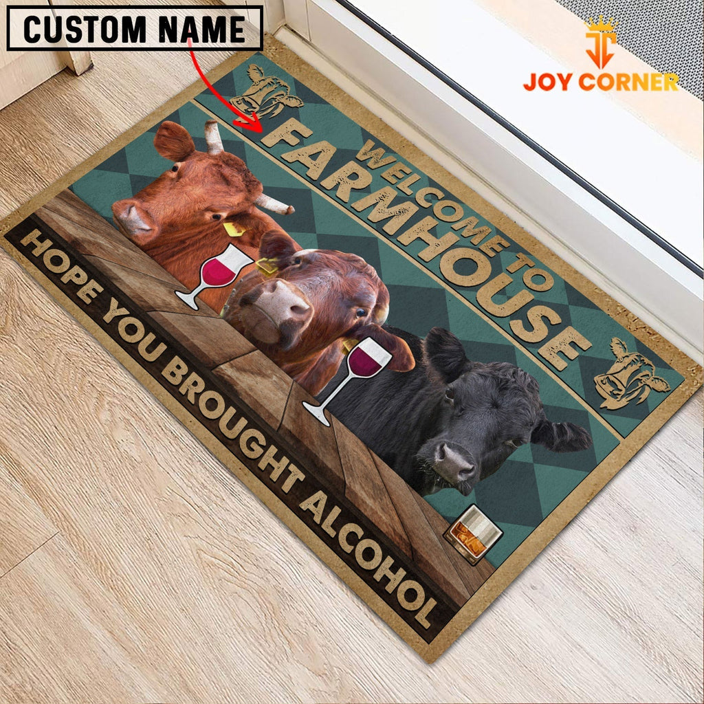 Dexter Hope You Bought Alcohol Custom Name Doormat