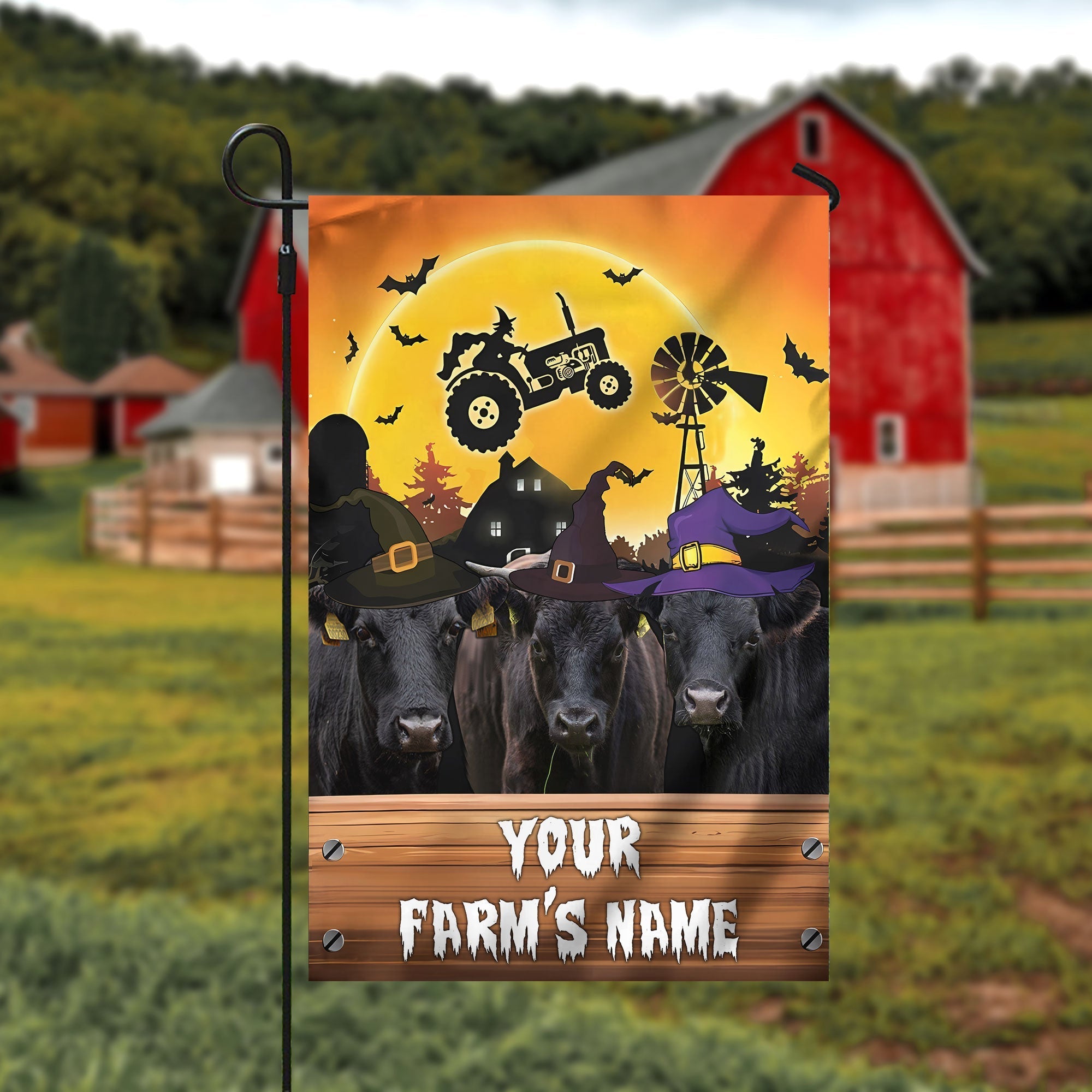 Dexter Farming Customized Name 3D Flag