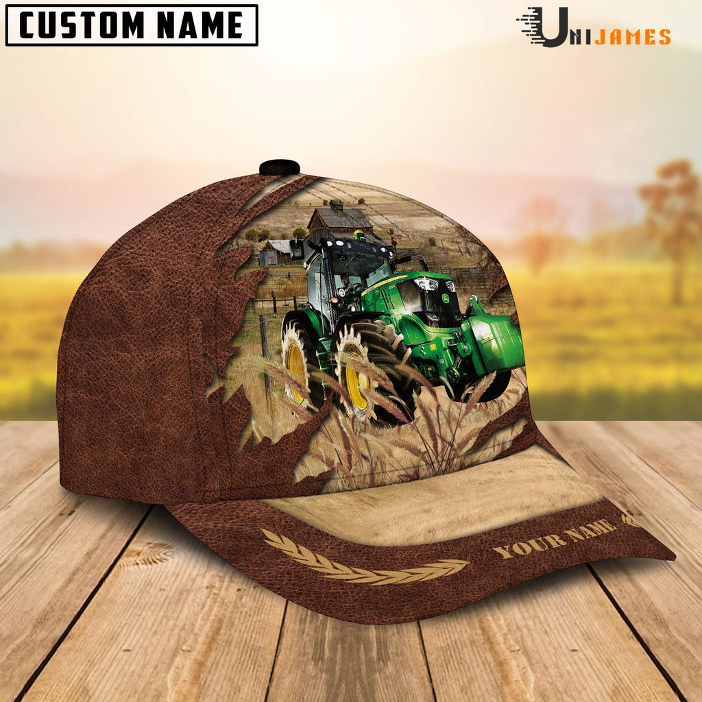 Tractor Meadow Life Customizes Name Cap