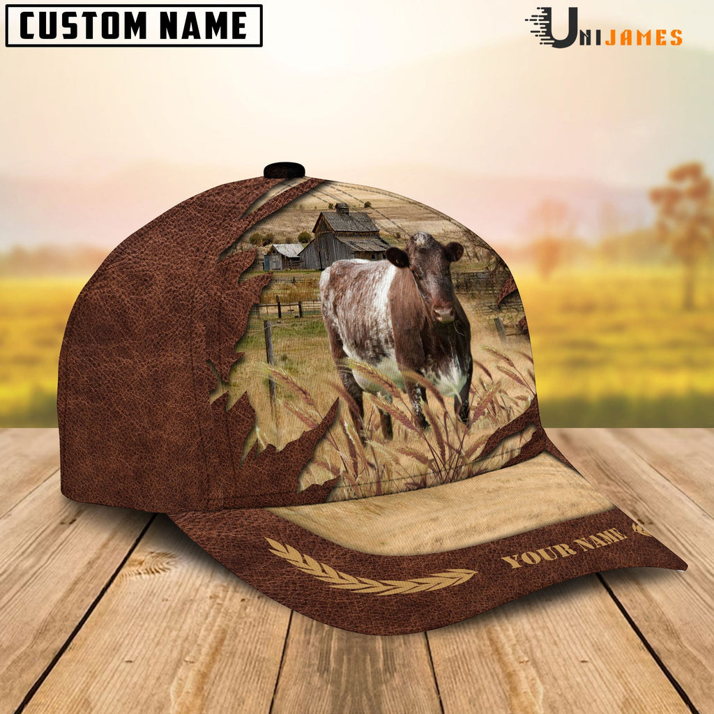 Shorthorn Meadow Life Customizes Name Cap