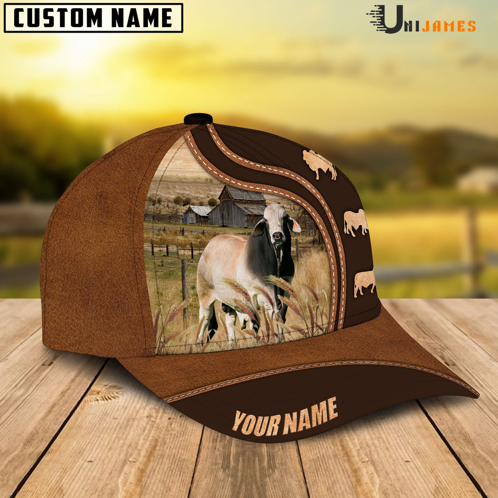 Brahman Farming Life Customized Name Cap
