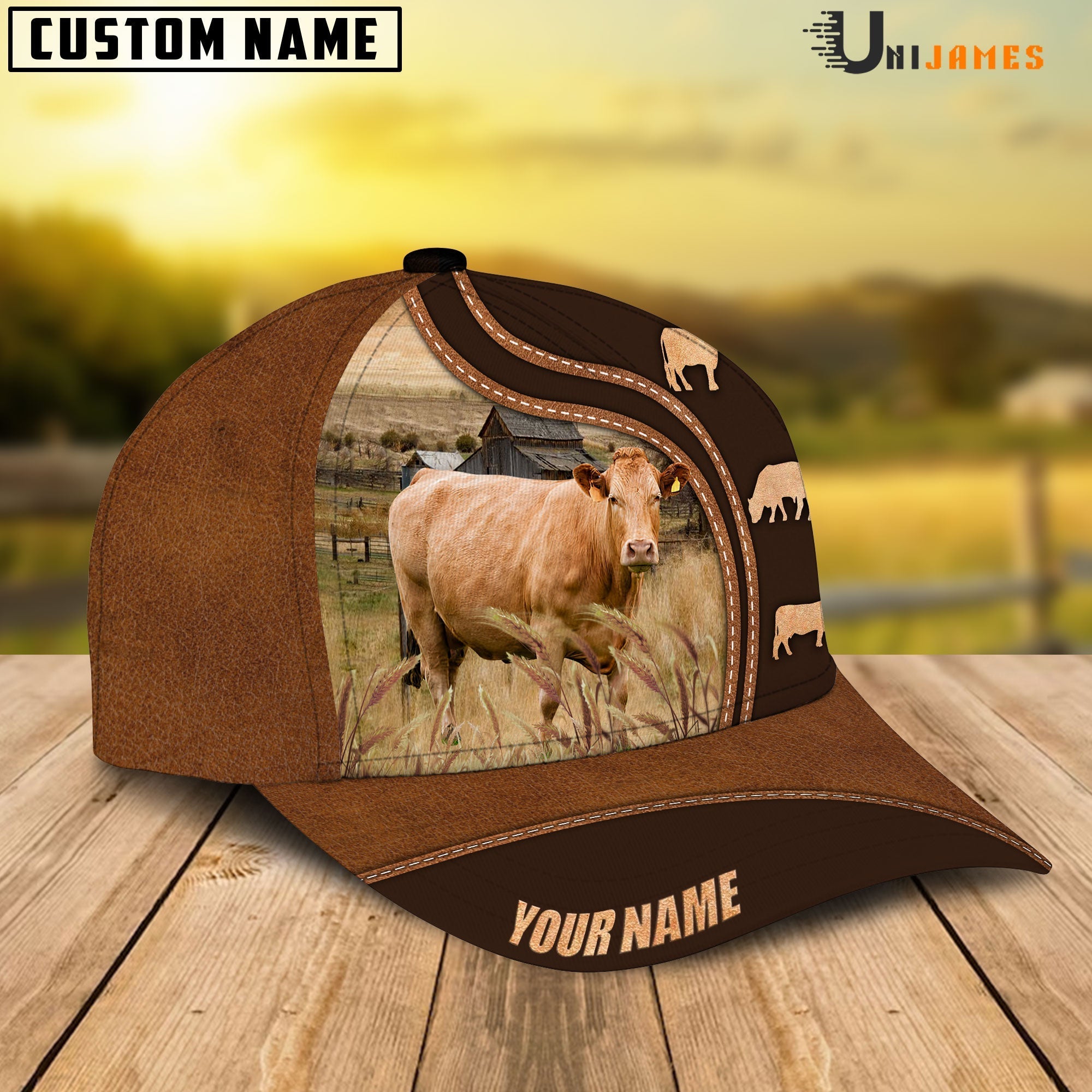 Speakle Park Farming Life Customized Name Cap