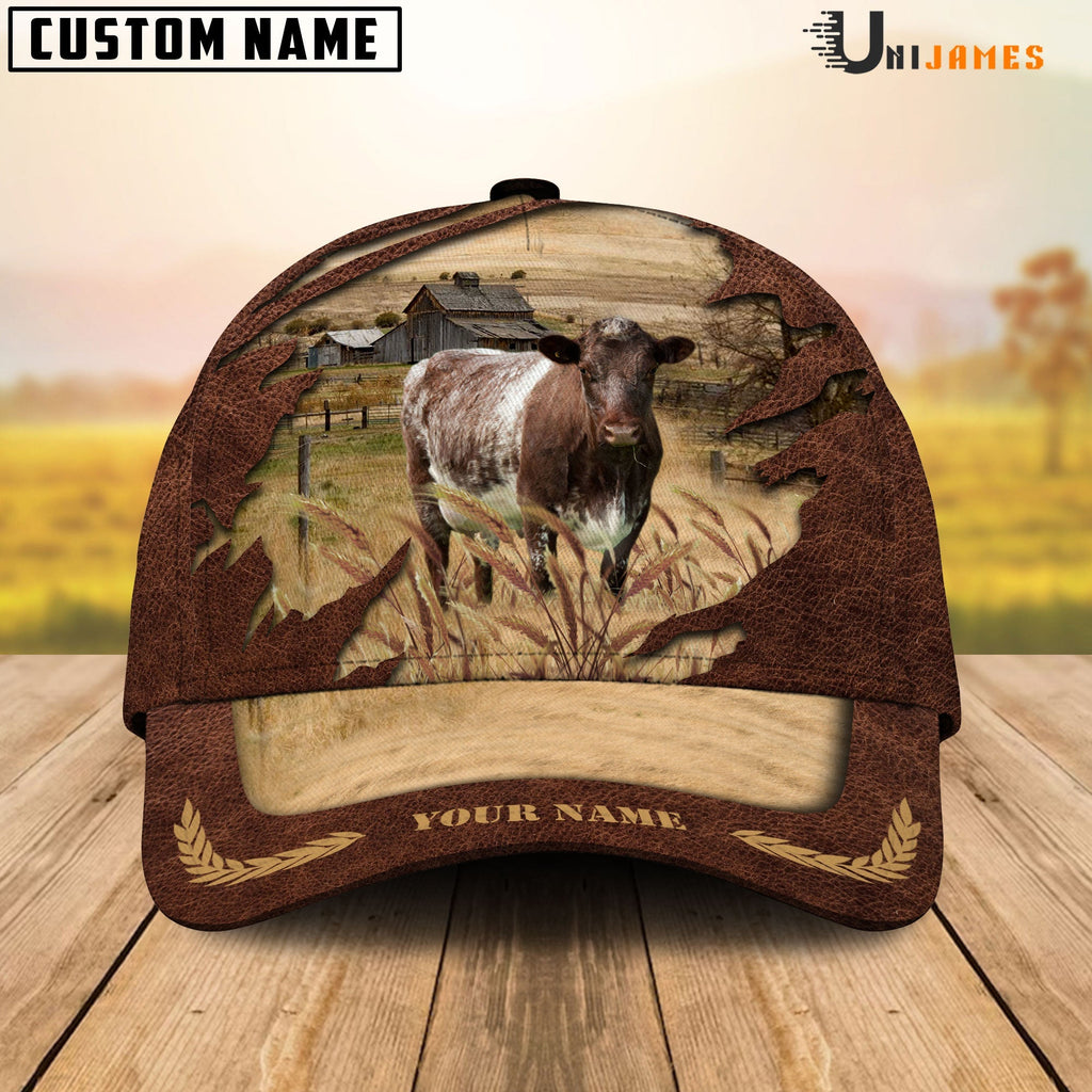 Shorthorn Meadow Life Customizes Name Cap