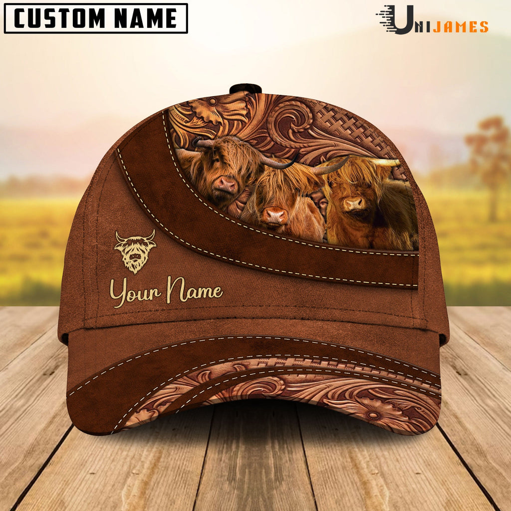 Highland Farming Life Customized Name Cap