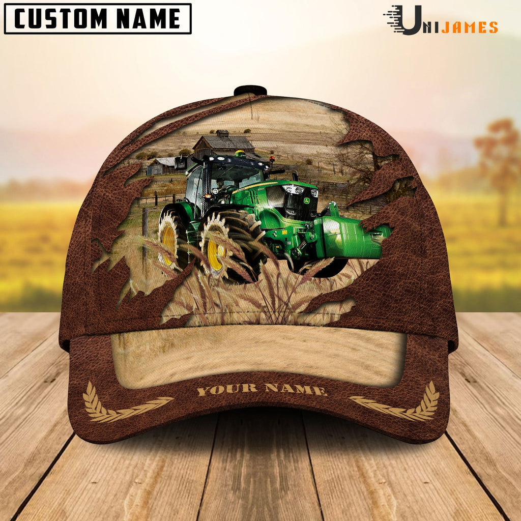 Tractor Meadow Life Customizes Name Cap