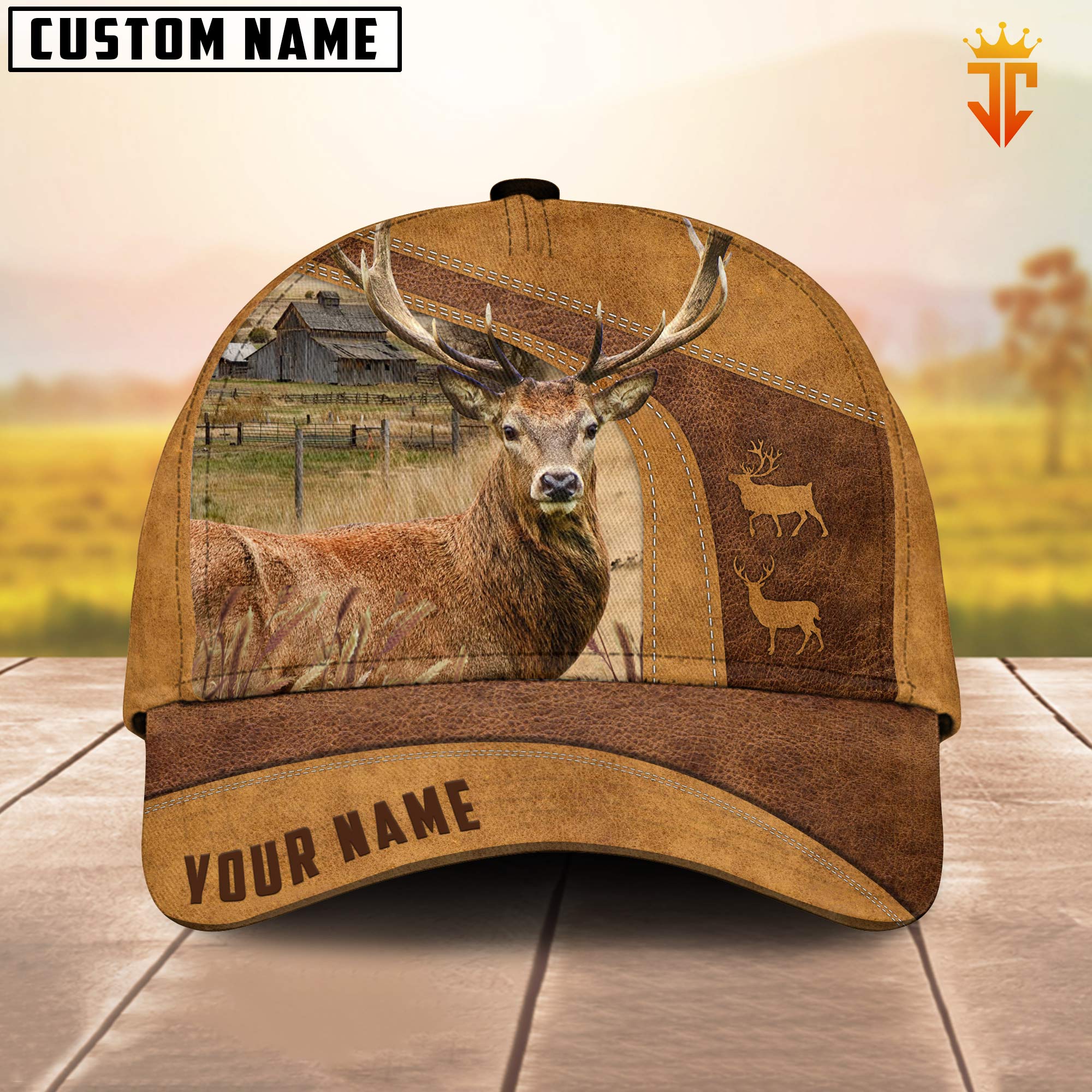 Custom Name New Zealand Red Deer Cattle Cap