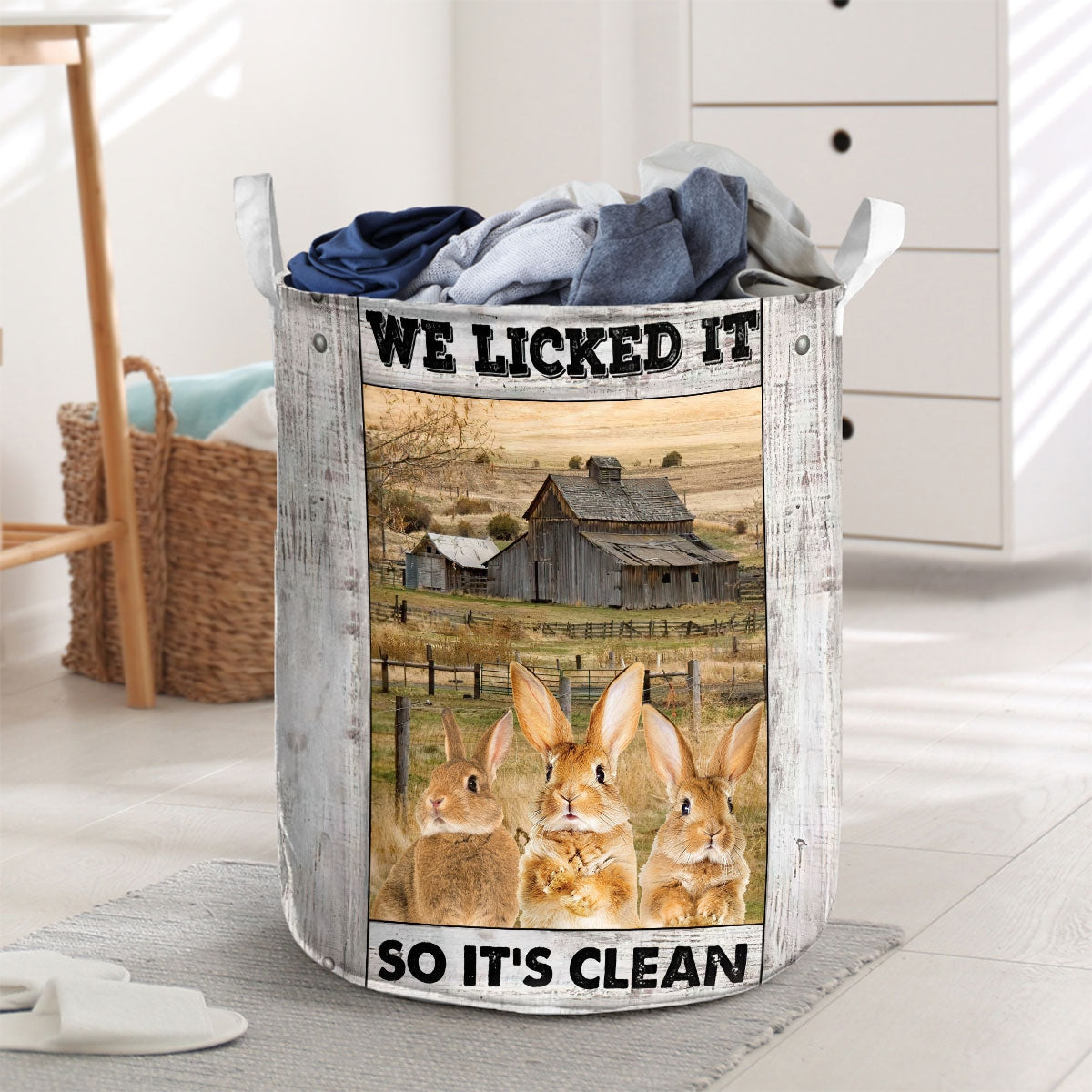 Rabbit Laundry Basket