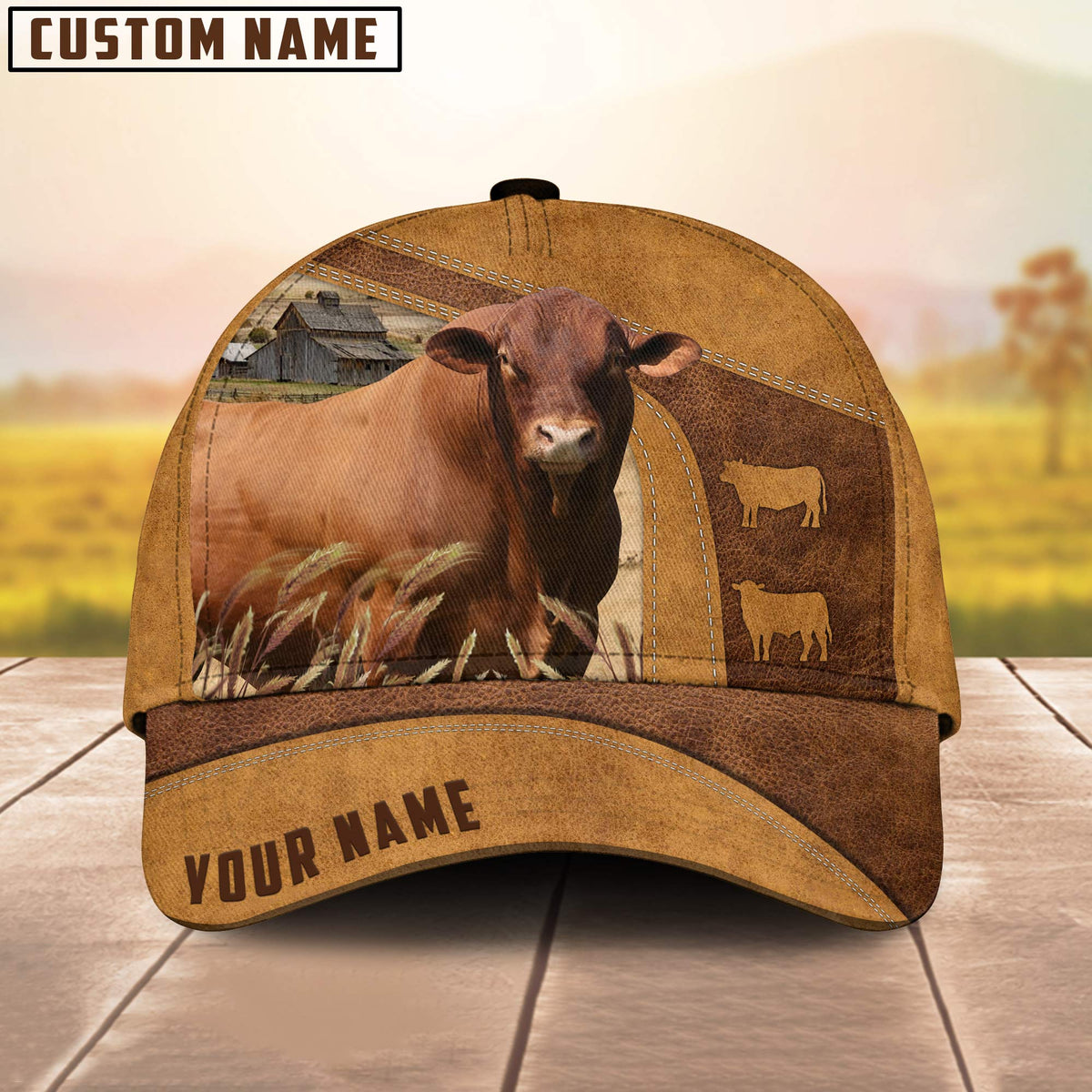 Personalized Name Senepol Cattle Cap