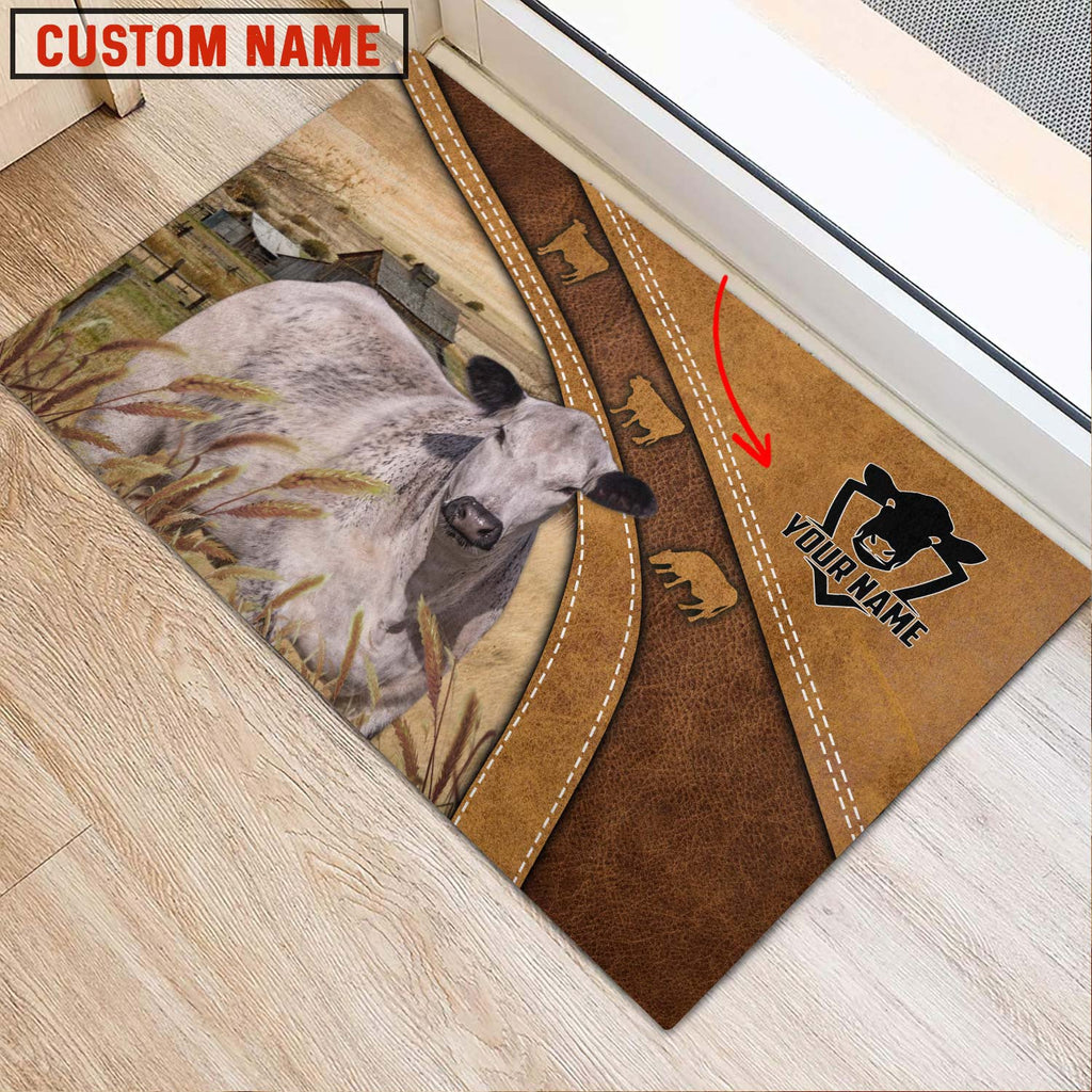 Speckle Park Personalized - Welcome  Doormat