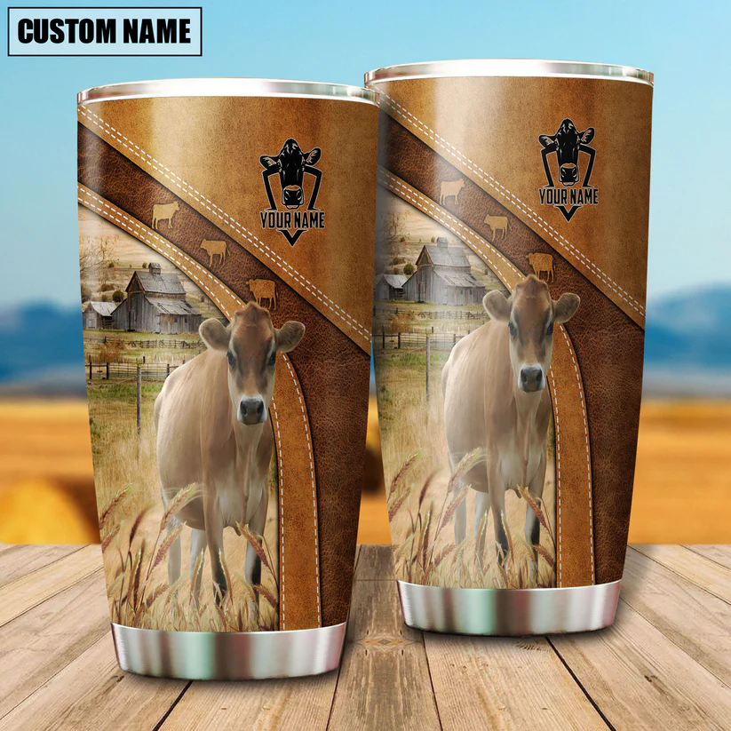 Jersey Customized Name 3D Tumbler