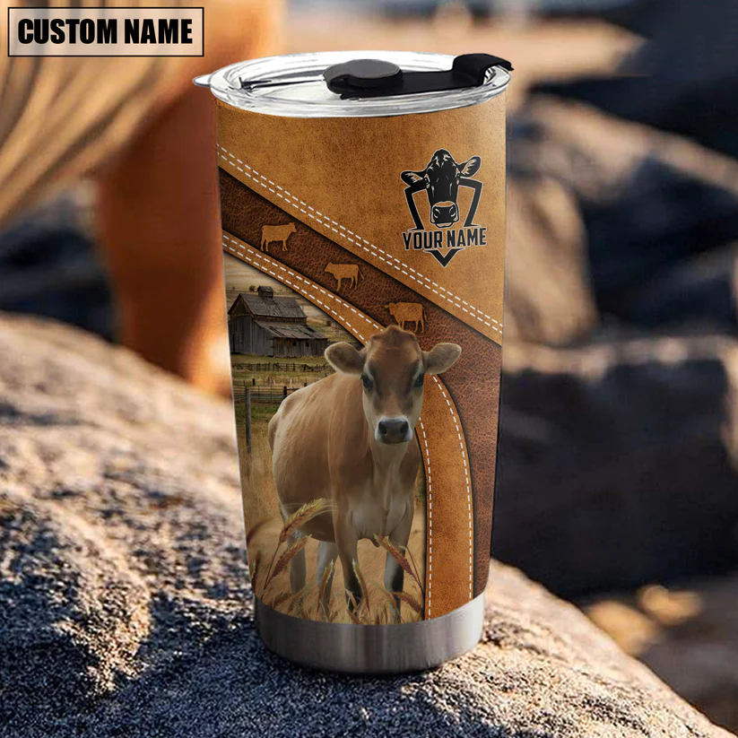 Jersey Customized Name 3D Tumbler