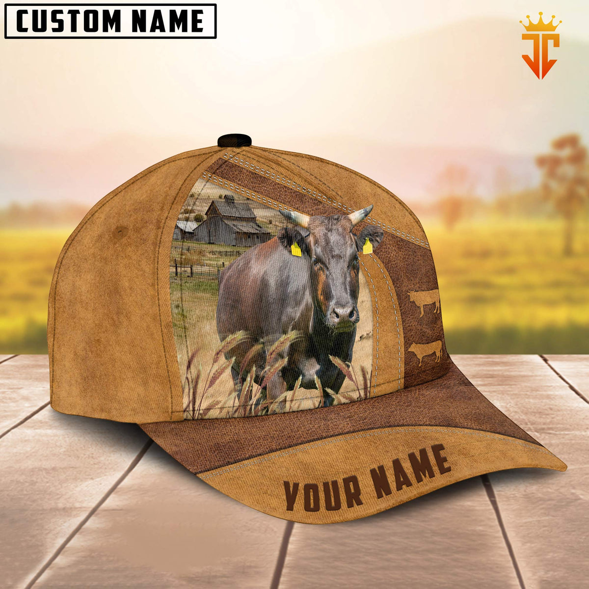 Custom Name Wagyu Cattle Cap